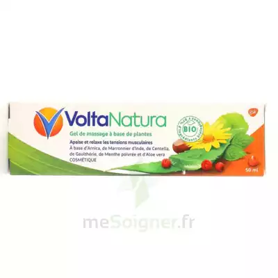 Voltanatura Gel De Massage Plantes Bio T/50ml à Montreuil