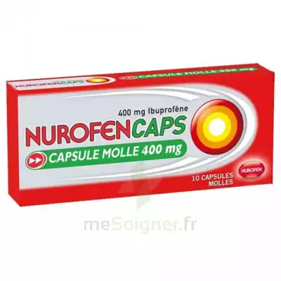 Nurofencaps 400 Mg Caps Molle Plq/10 à Montreuil